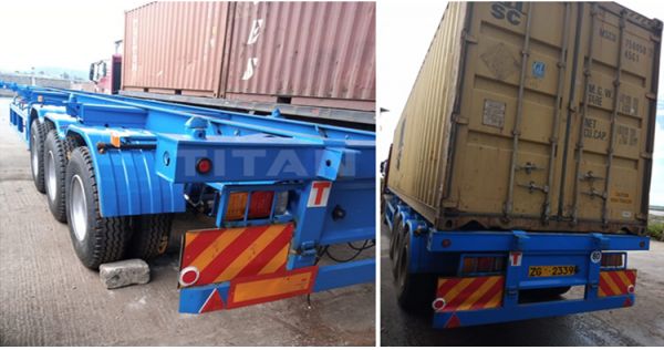 Customer experience of 40 ft container chassis for sale in Kenya