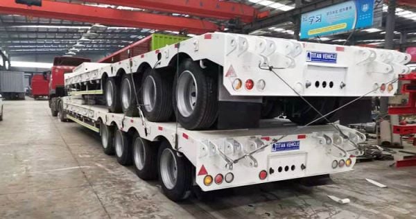 4 Axle Low Loader for Sale in Kenya - How does a low loader work?