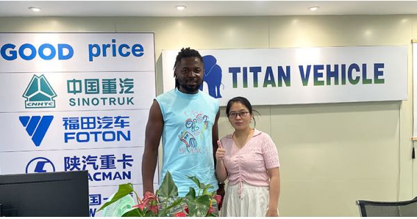 Nigerian Customer Visited Tongya VEHICLE and Successfully Purchased a Removable Gooseneck Trailer