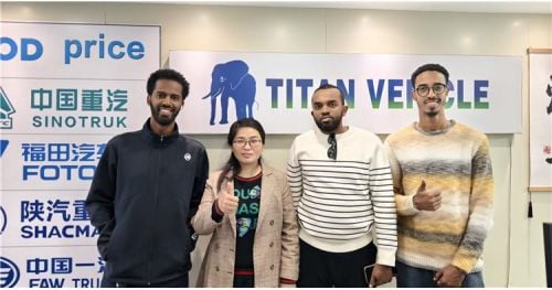 Cameroon Customers Bought 4 Axle 80 Ton Fence Cargo Trailer