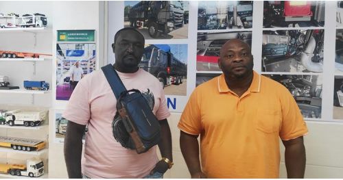 Senegalese Customers Visited Tongya Purchased Fence Semi Trailers