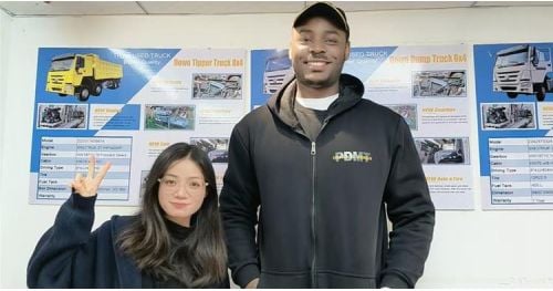 Rwandan Customer Visit Tongya to Buy Flatbed Trailer