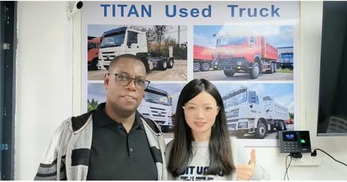 Senegal Customer Visit Tongya Order Low Bed Truck Trailer