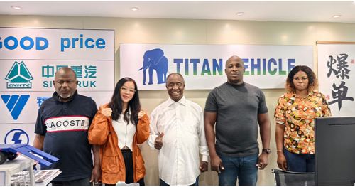 Rwandan Customer Visit Tongya to Buy Animal Transport Trailer