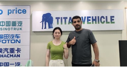 Tanzania Customers Came to Tongya to Buy 40 Ft Flatbed Semi Trailer