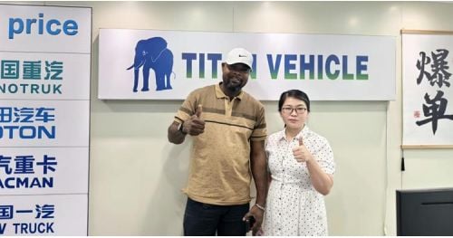 Mali Customer Visit Tongya to Buy 4 Axle Semi Dump Trailer Truck