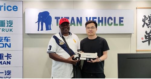 Tanzanian Customers Come to Tongya to Buy Flatbed Trailer