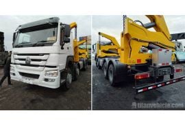 Tongya 20Ft Self loader truck will be send to Guyana 