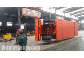 20ft flatbed trailer has delivery to Senegal at July 8th