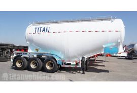 3 Axle 35CBM Bulk Cement Tanker Trailer will be finished and package on August 21th