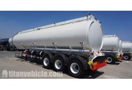 3 Axle 45000 Liters Petrol Tanker Trailer will be sent to Jamaica Kingston