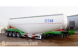 4 Axle 60CBM Bulk Cement Tanker Trailer will be sent to Senegal Dakar