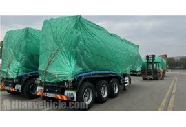 43cbm Pneumatic Cement Trailer will be sent to Ethiopia