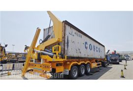 40ft Container Side Loader Trailer will be sent to Guam