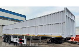 Triaxle Trailers with Flatbed Side Boards will be sent to Zimbabwe