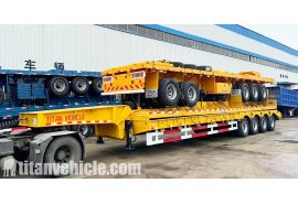 4 Axle Semi Lowbed Trailer will be Sent to Guyana