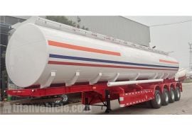 4 Axle 60000 Liters Oil Tanker Semi Trailer will be sent to Zambia