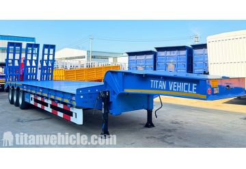 3 Axle Lowbed Trailer will be Sent to Madagascar