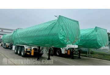 Several Petrol Tanker Trailers Shipped to Nigeria