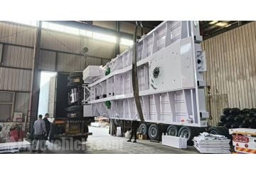 Triaxle Dropside Semi Trailer Ready Ship to Zimbabwe