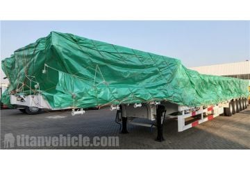 6 Axle Flatbed Trailer will be sent to Ivory Coast