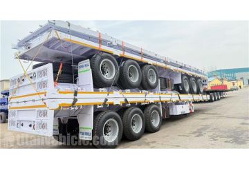 Tir Axle Fence Cargo Trailer will be sent to Tanzania