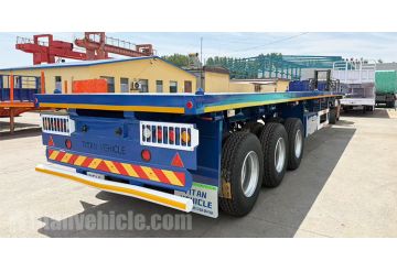 40 Ft Flatbed Trailer will be Sent to Sierra Leone