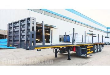 3 Axle Flatbed Trailer Manufacturers will be Sent to Saudi Arabia