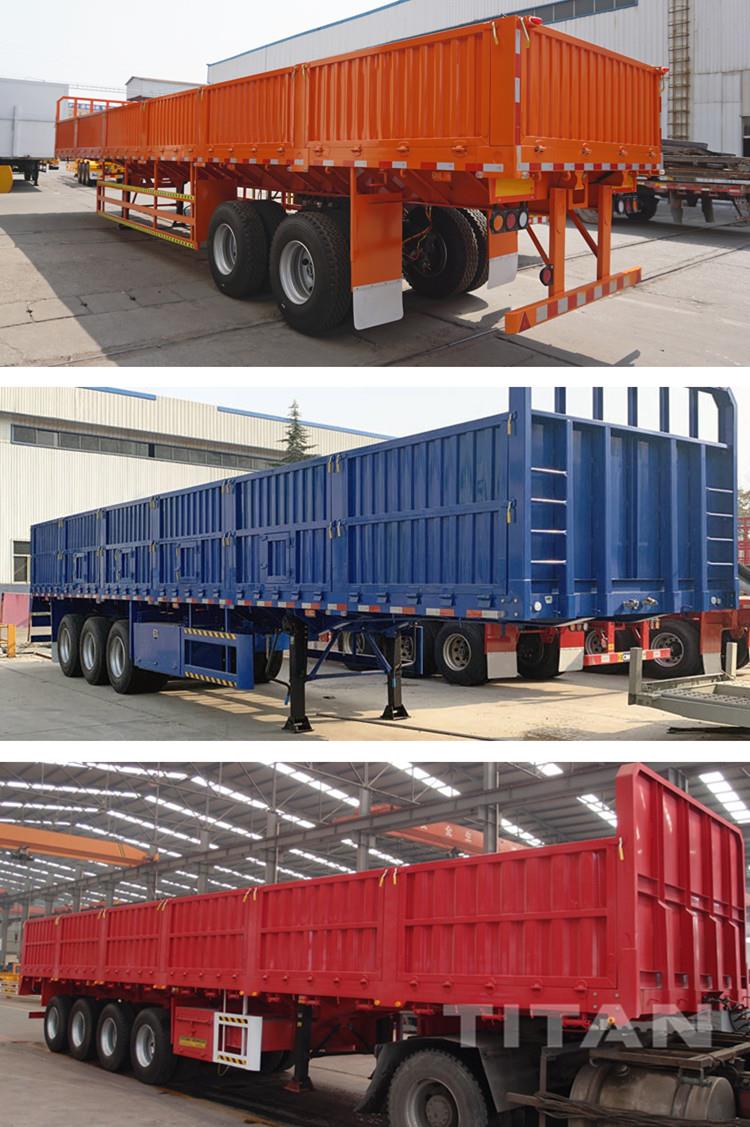 2/3/4 Axle Side Wall Trailer for Sale in Zimbabwe Harare