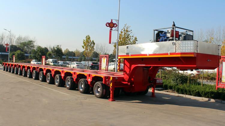 African Customers Consulted the Details of Modular Trailer