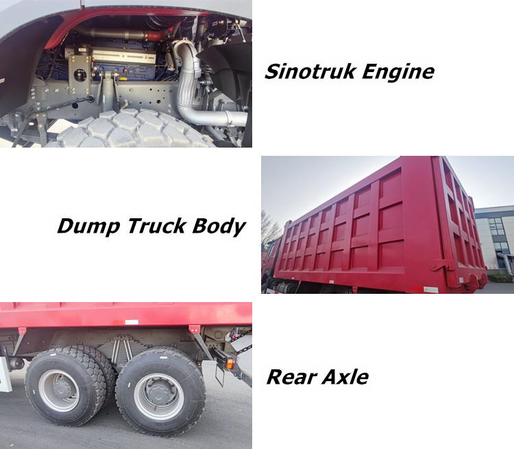 Howo Tipper Truck for Sale in Zambia