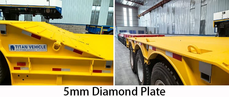 Tri Axle Folding Gooseneck Trailer for Sale in Guyana