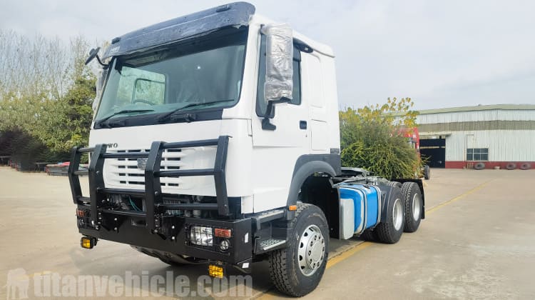 Used Howo Tractor Truck 6X4 for Sale in Tanzania