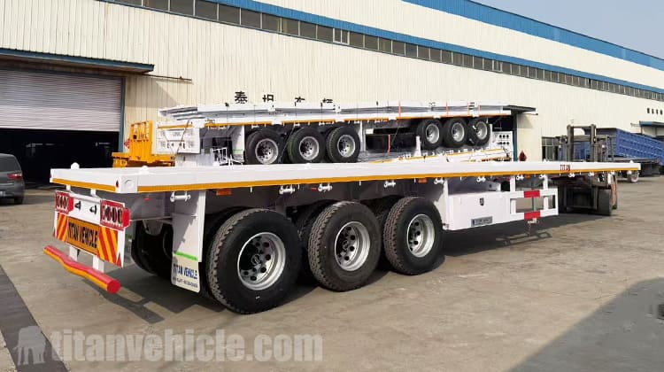 Tri Axle Flatbed Trailer for Sale in Jamaica