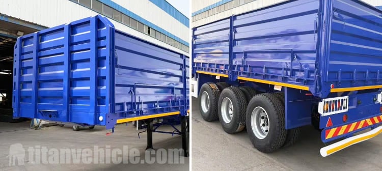 Sidewall Cargo Semi Trailer for Sale in Zambia Sidewall Cargo Semi Trailer for Sale in Zambia