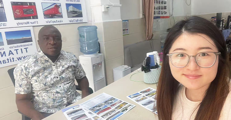 Tri Axle Fence Cargo Trailer for Sale in Zimbabwe