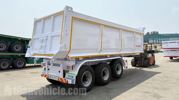 Tri Axle Semi Tipper Trailer for Sale in Argentina