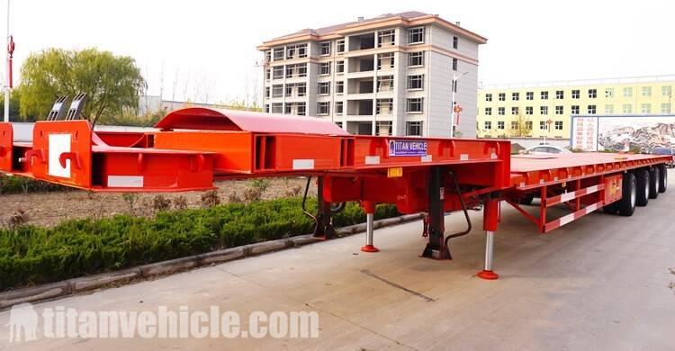 58M Extendable Wind Turbine Transport Trailer