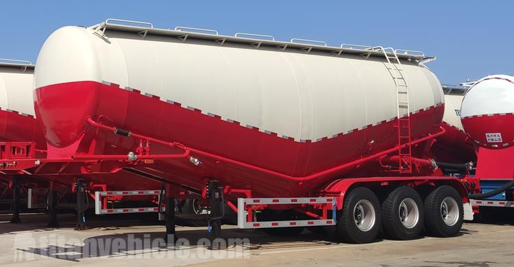 Tri Axle 30m3 Powder Tanker Trailer for Sale In Jamaica Kingston