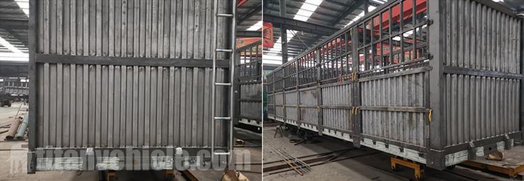Product Process of Fence Semi Trailer Price