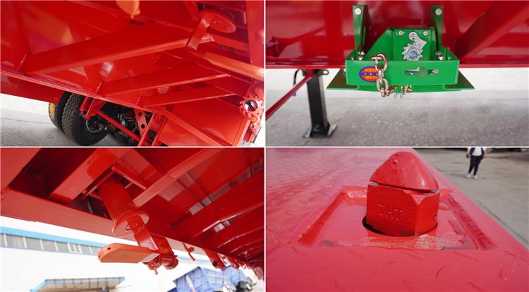 Tri Axle Flatbed Trailer for Sale In Benin