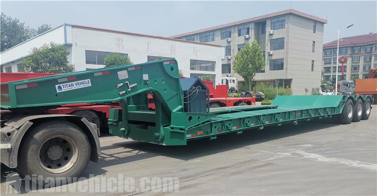 Tri Axle Detachable Gooseneck Trailer for Sale In Guyana