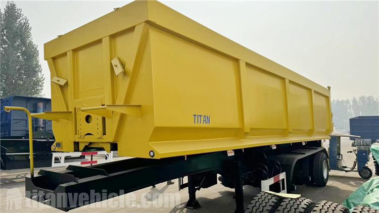 Tri Axle Tractor Tipper Trailer for Sale In Mozambique