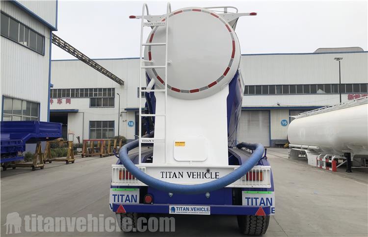Tri Axle 45CBM Silo Cement Bulker Trailer for Sale In Jamaica