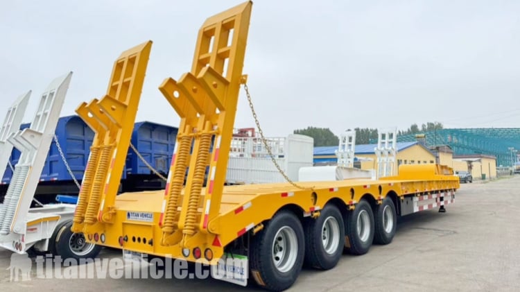 Low Bed Semi Trailer for Sale  Low Bed Loader in Sierra Leone