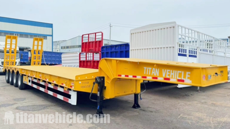 Low Bed Semi Trailer for Sale  Low Bed Loader in Sierra Leone