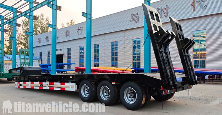 3 Axle Low Bed Semi Trailer for Sale in Guinea