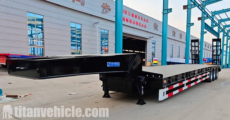 3 Axle Low Bed Semi Trailer for Sale in Guinea