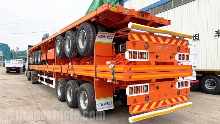 Tri Axle Trailer for Sale in Senegal Dakar