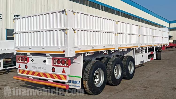 Tri Axle Side Body Trailer for Sale in Zambia
